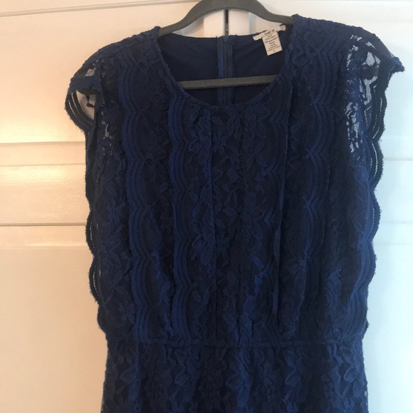 Navy Bar III dress - Picture 2 of 3